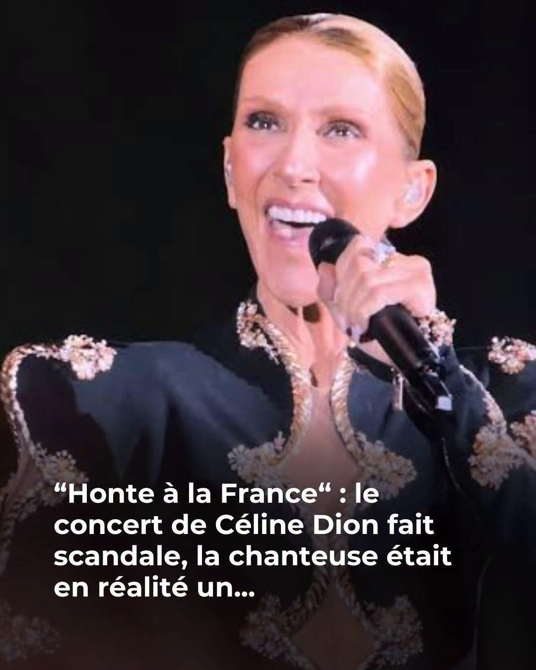Leaving Robe Sa Scandale Céline Dion : la chanteuse était en réalité un…Voir plus ...